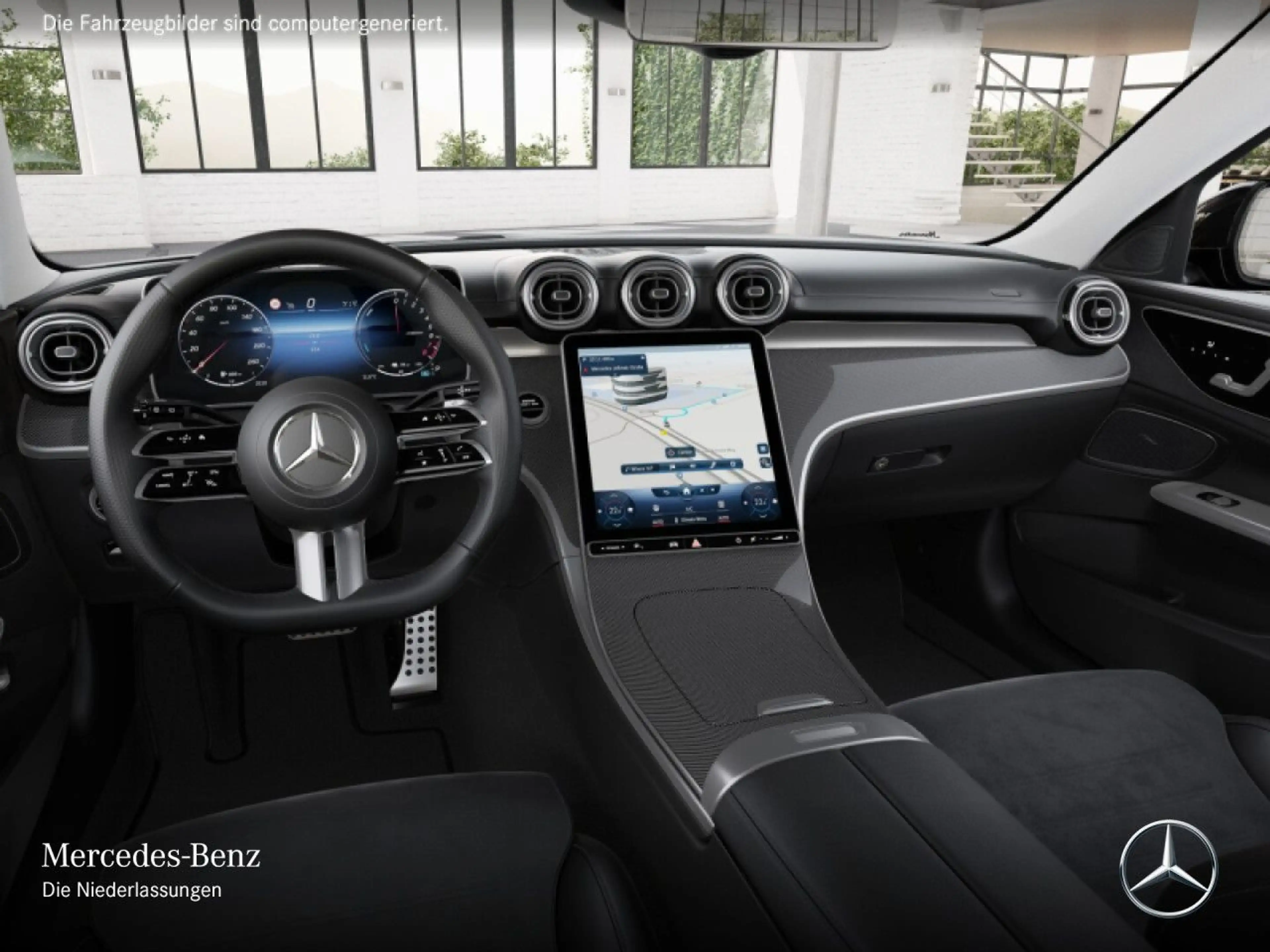 Mercedes-Benz C 300 e T AMG+NIGHT+PANO+AHK+KAMERA+KEYLESS+9G — photo 10