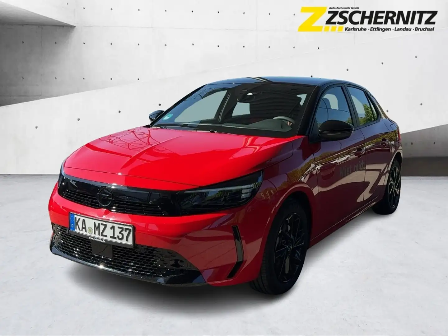 Opel Corsa F 1.2 Turbo YES Klima Radio PDC Bluetooth Rot - 2