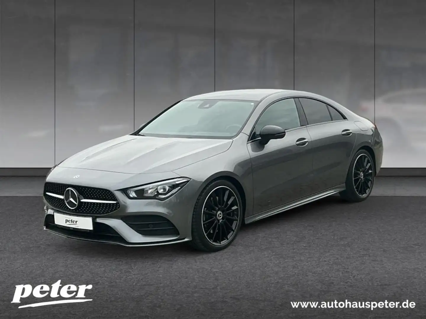 Mercedes-Benz CLA 220 d Coupé AMG/Night/19"/LED/Distronic/ Gris - 1