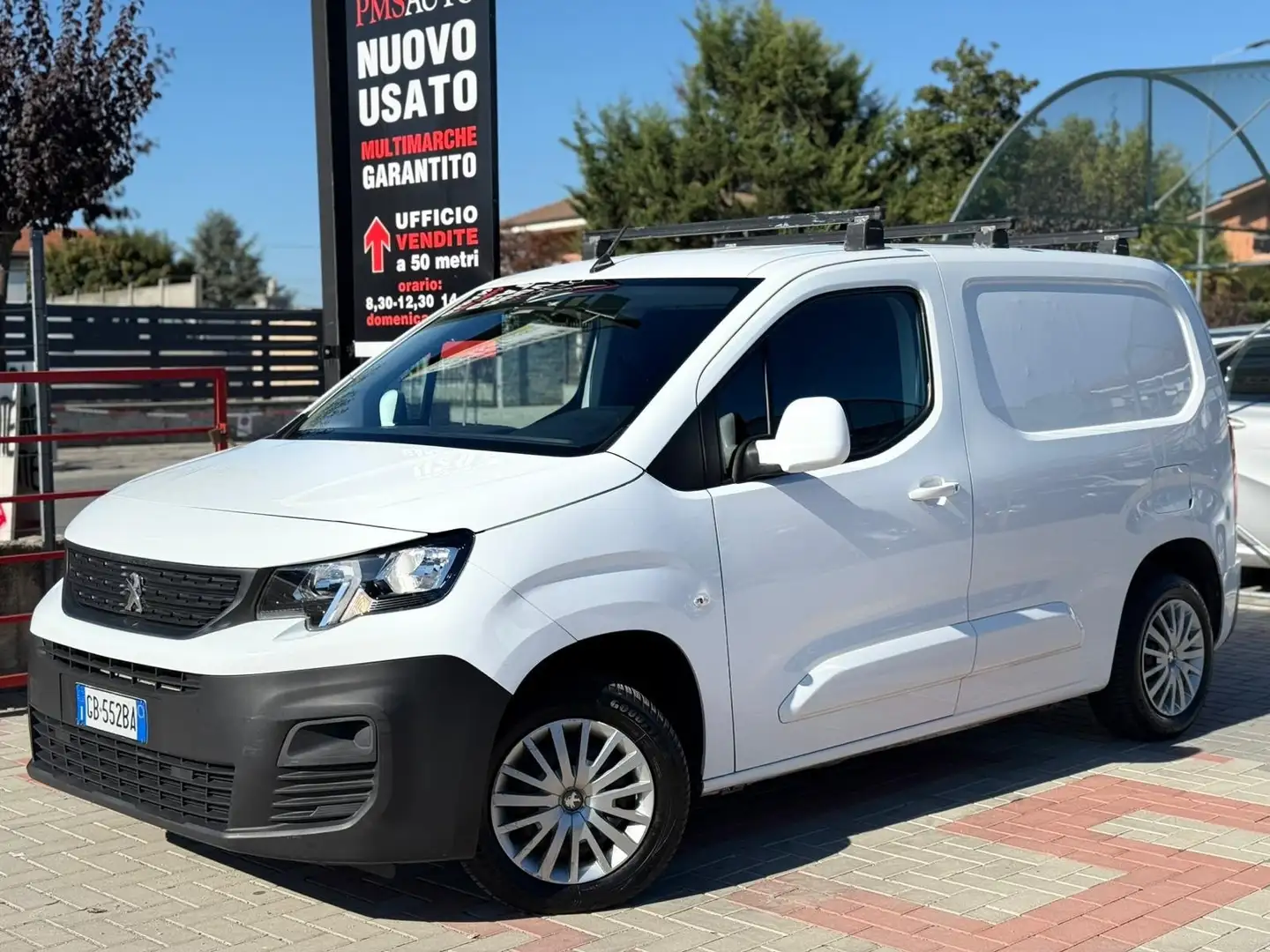 Peugeot Partner Partner BlueHDi 100 S&S PL Furgone Pro Blanc - 2