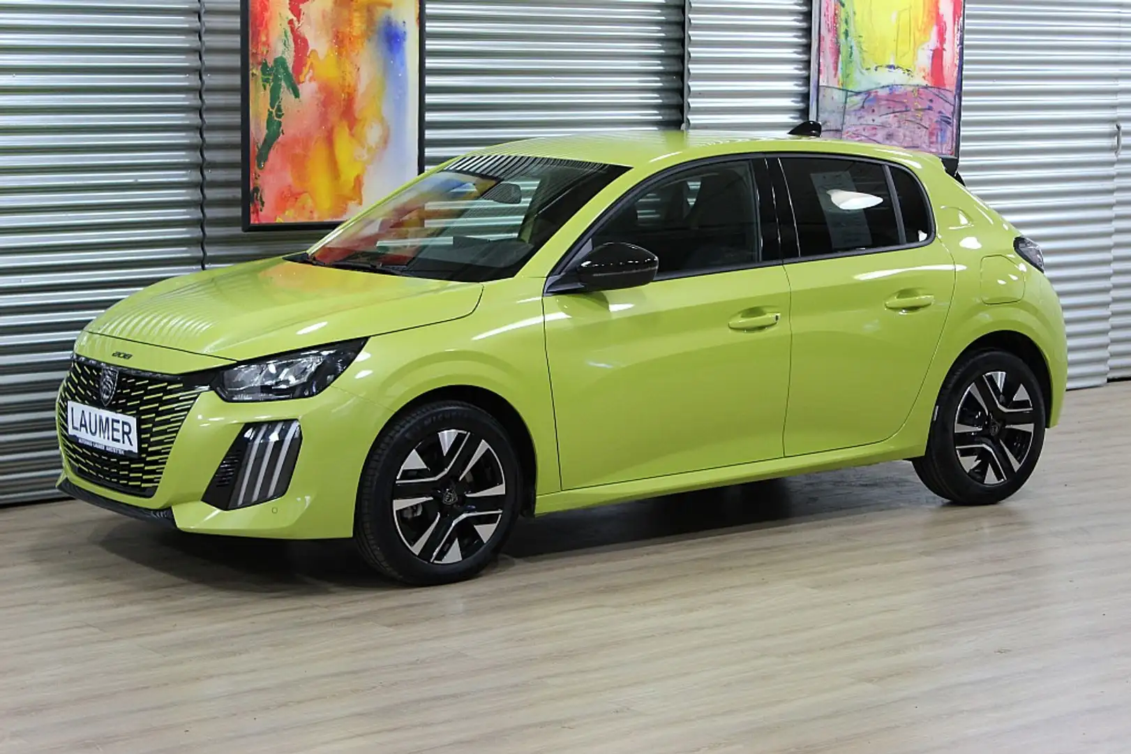 Peugeot 208 PureTech 100 S&S Allure FACELIFT Geel - 1