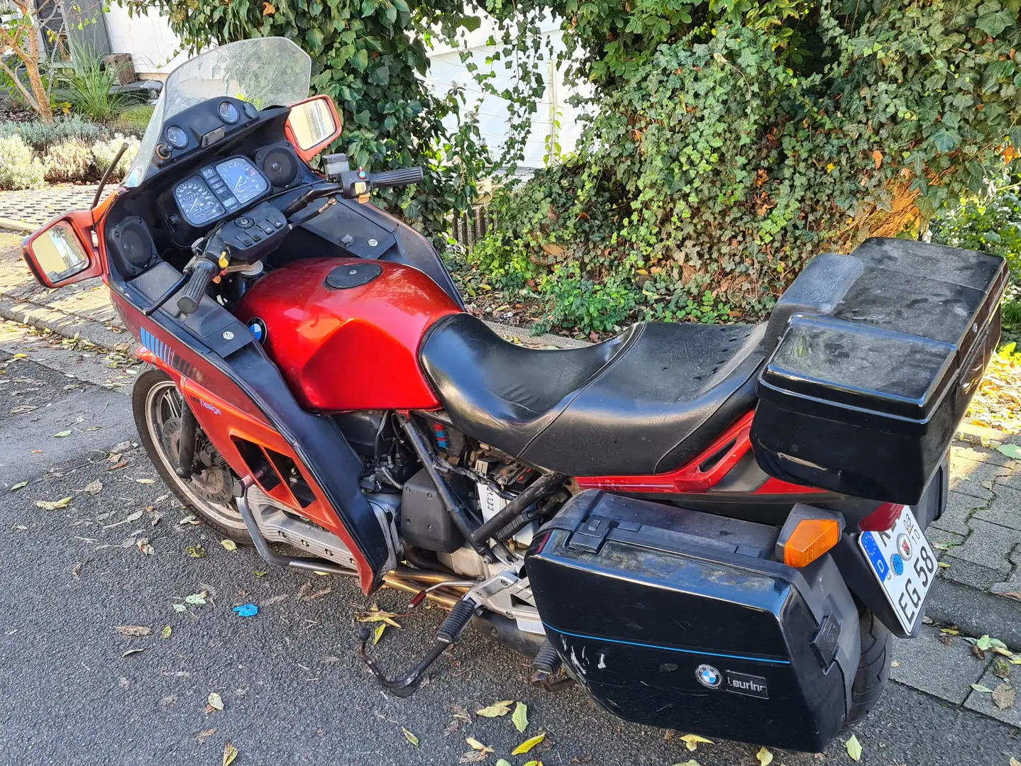 BMW K 100 RT Czerwony - 1