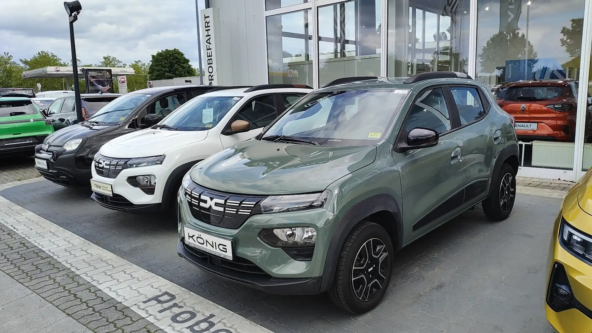 Dacia Spring Essential Navi Klima Rückfahrkamera Grün - 1