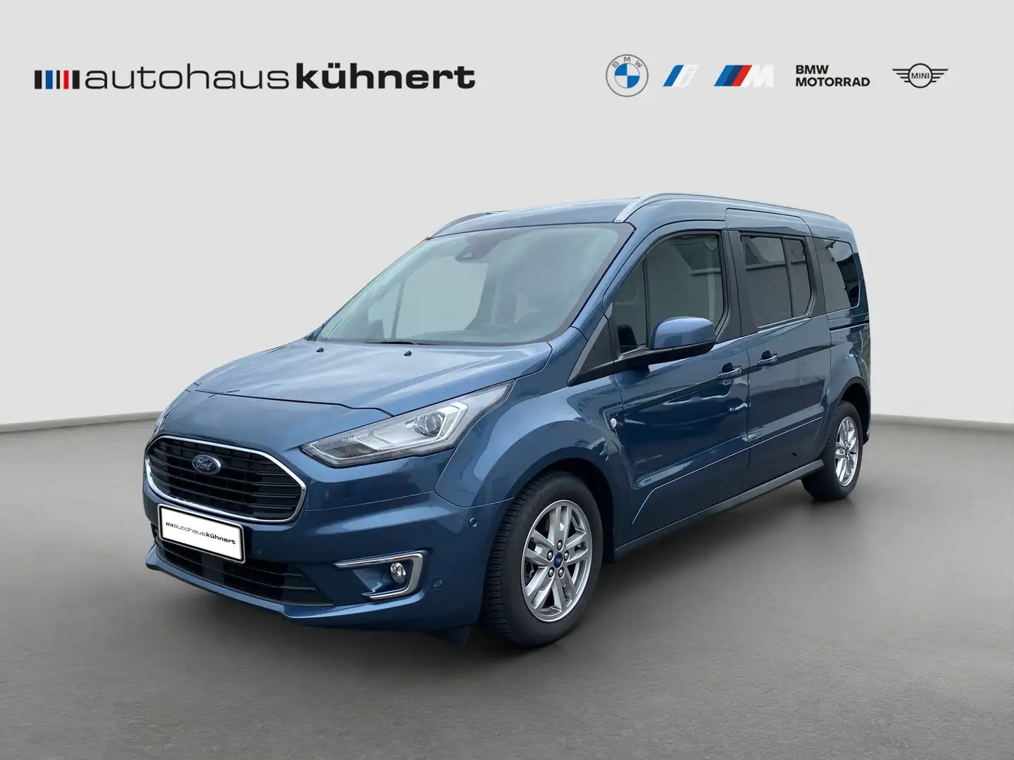 Ford Grand Tourneo Connect 1.5 7 Sitze Titanium PanoSD SpurAss XEN Blau - 1