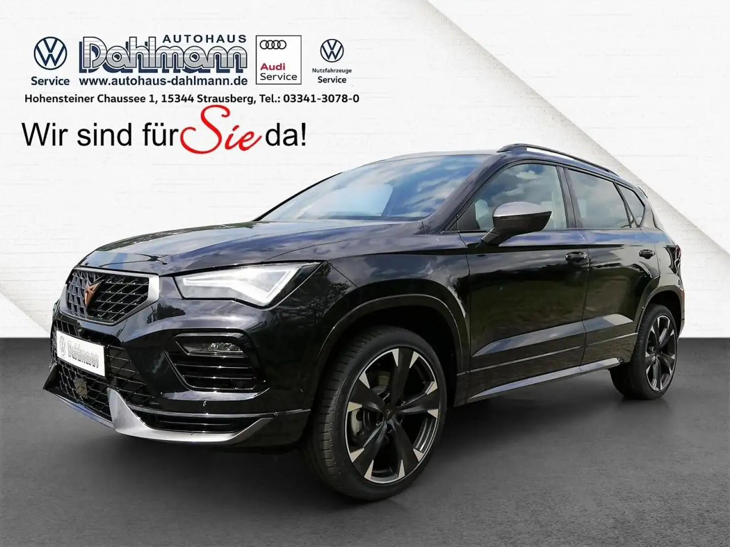 CUPRA Ateca 1.5 TSI DSG+LED+NAVI+ASSISTENZPAKET++ Klima Schwarz - 1