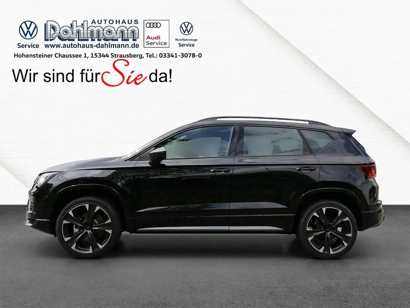 CUPRA Ateca 1.5 TSI DSG+LED+NAVI+ASSISTENZPAKET++ Klima Schwarz - 2