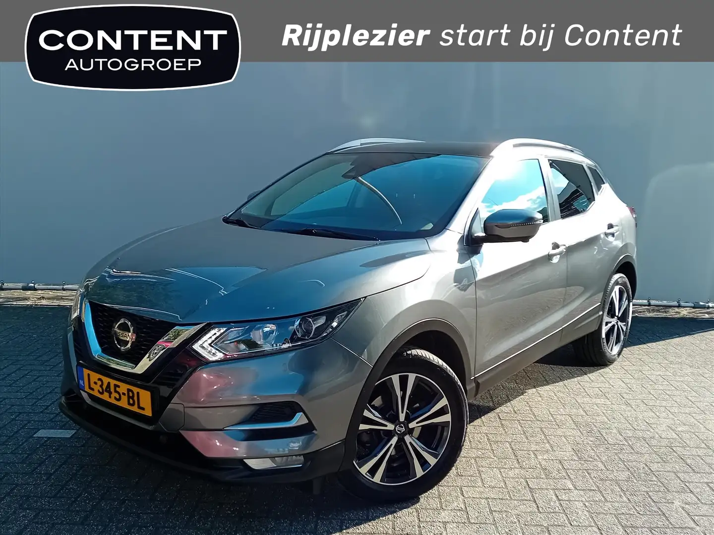 Nissan Qashqai 1.3 DIG-T 140pk Design Edition Grijs - 1