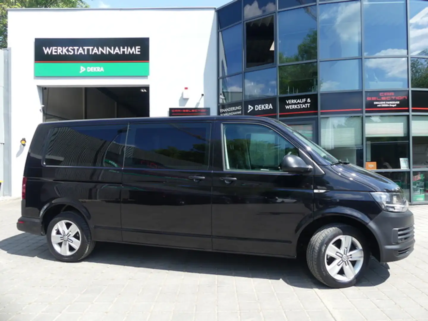 Volkswagen T6 Transporter Kombi Lang 9SITZER/PDC Fekete - 1