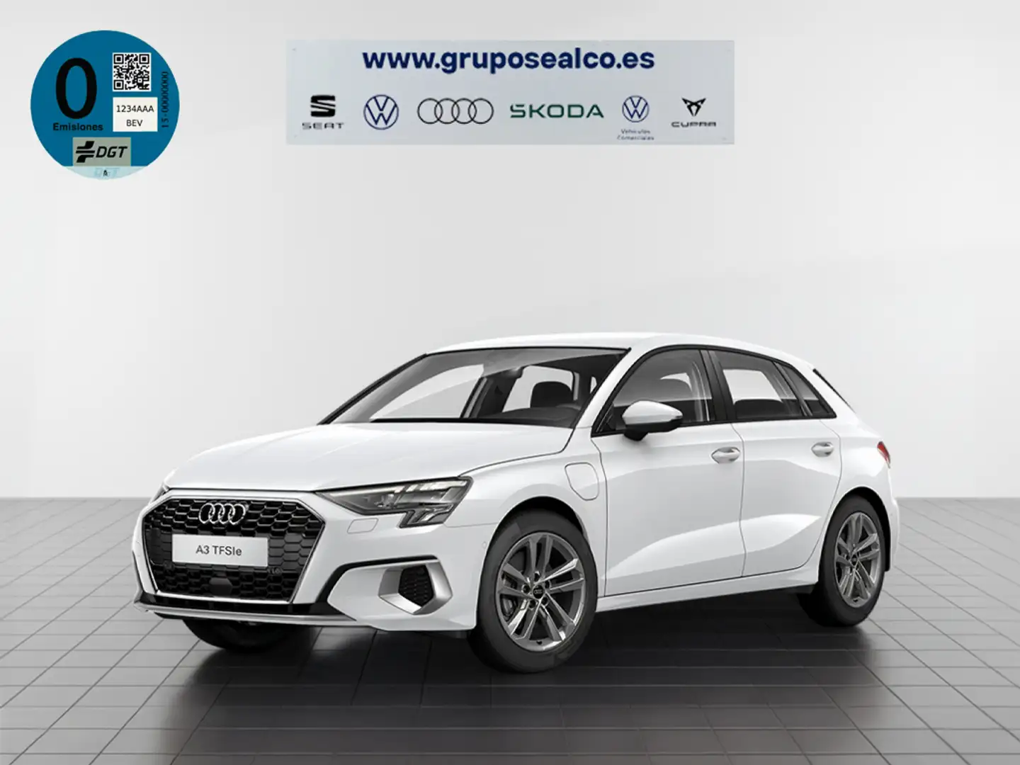 Audi A3 Sportback 40 TFSIe Advanced S tronic Blanc - 1