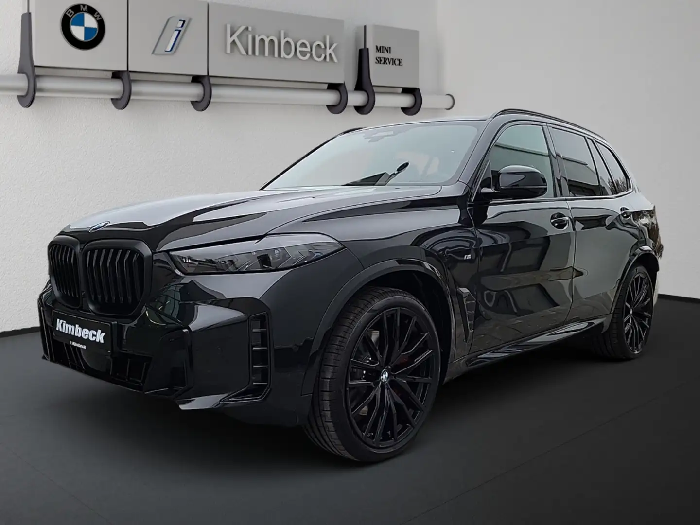 BMW X5 xDrive40d M SPORT Sitzbelüft AHK HeadUp Pano Schwarz - 1
