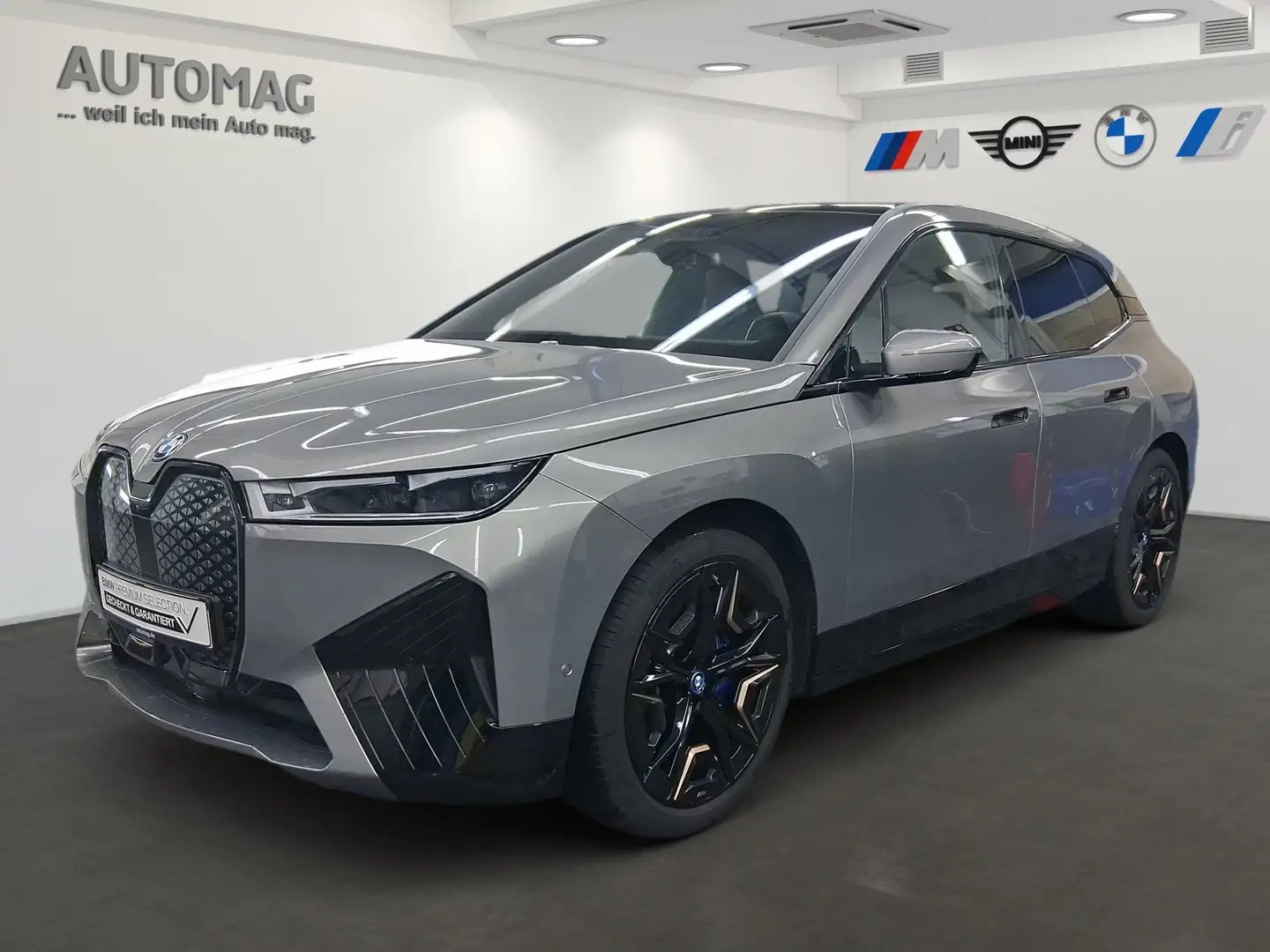 BMW iX xDrive50 Sportpaket*22"*Laser*AHK*SkyLounge*DriveA Grau - 1