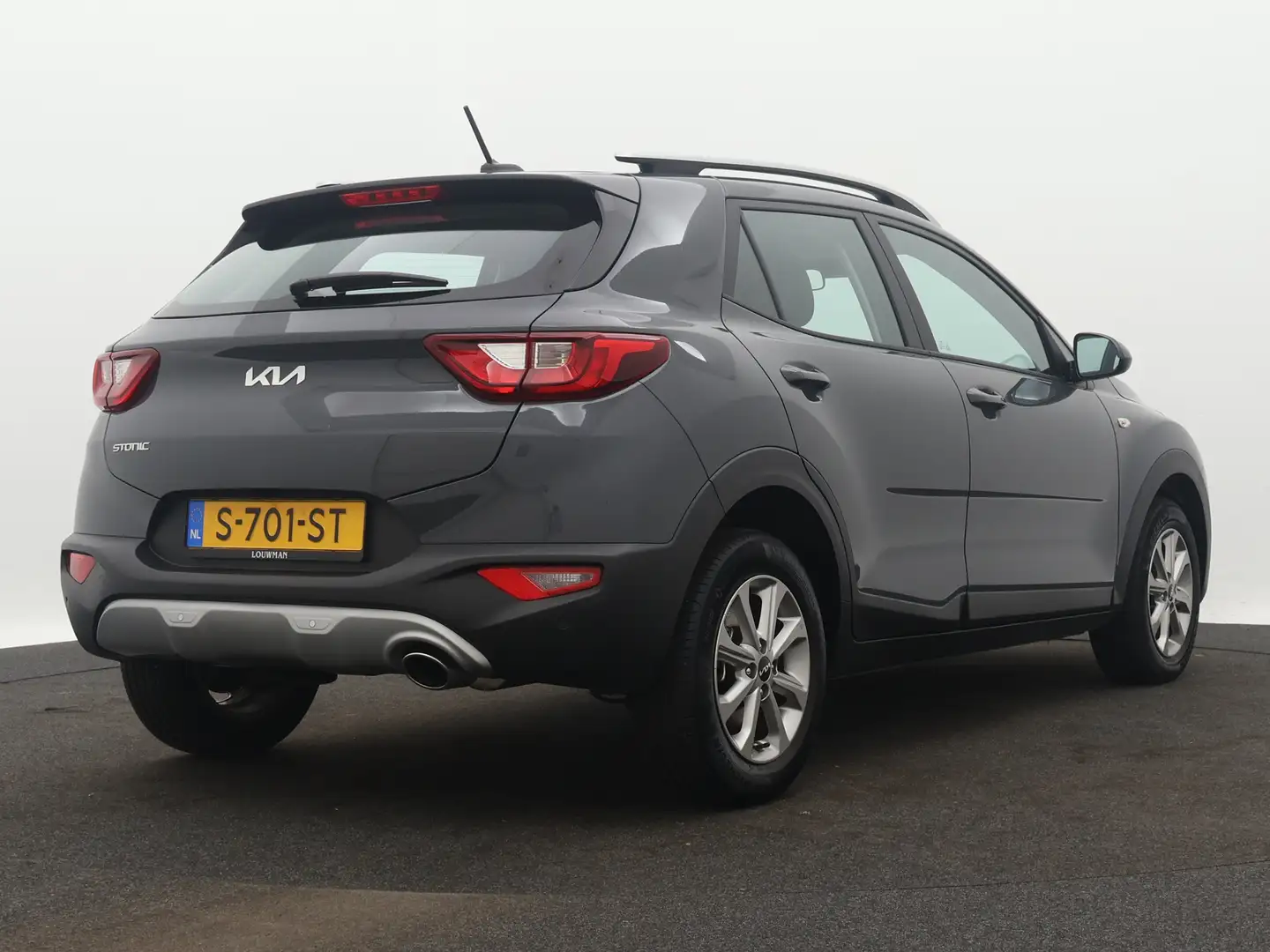 Kia Stonic 1.0 T-GDi MHEV DynamicLine | LED Koplampen | Airco Grijs - 2