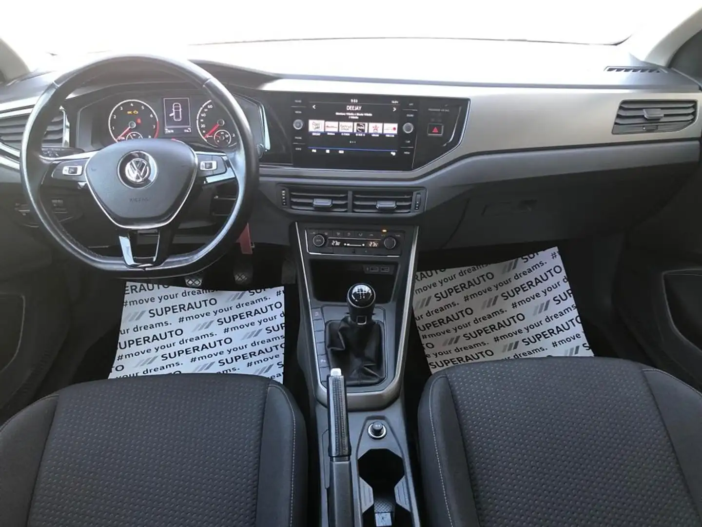 Volkswagen Polo 1.0 EVO 80 CV 5p. *OK NEOPATENTATI *CERCHI IN LEGA Nero - 2