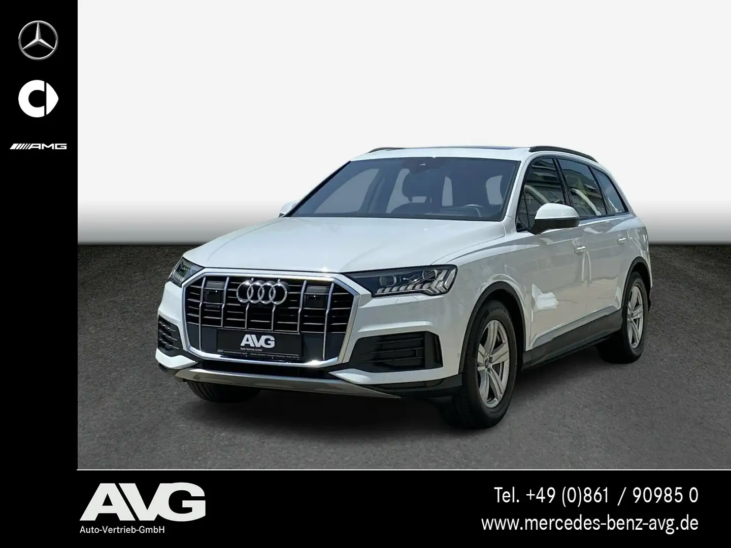 Audi Q7 Q7 50 3.0 TDI Pano RFK Distronic HuD SoundSys Bianco - 1