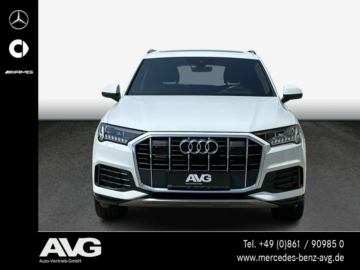 Audi Q7 Q7 50 3.0 TDI Pano RFK Distronic HuD SoundSys Bianco - 2
