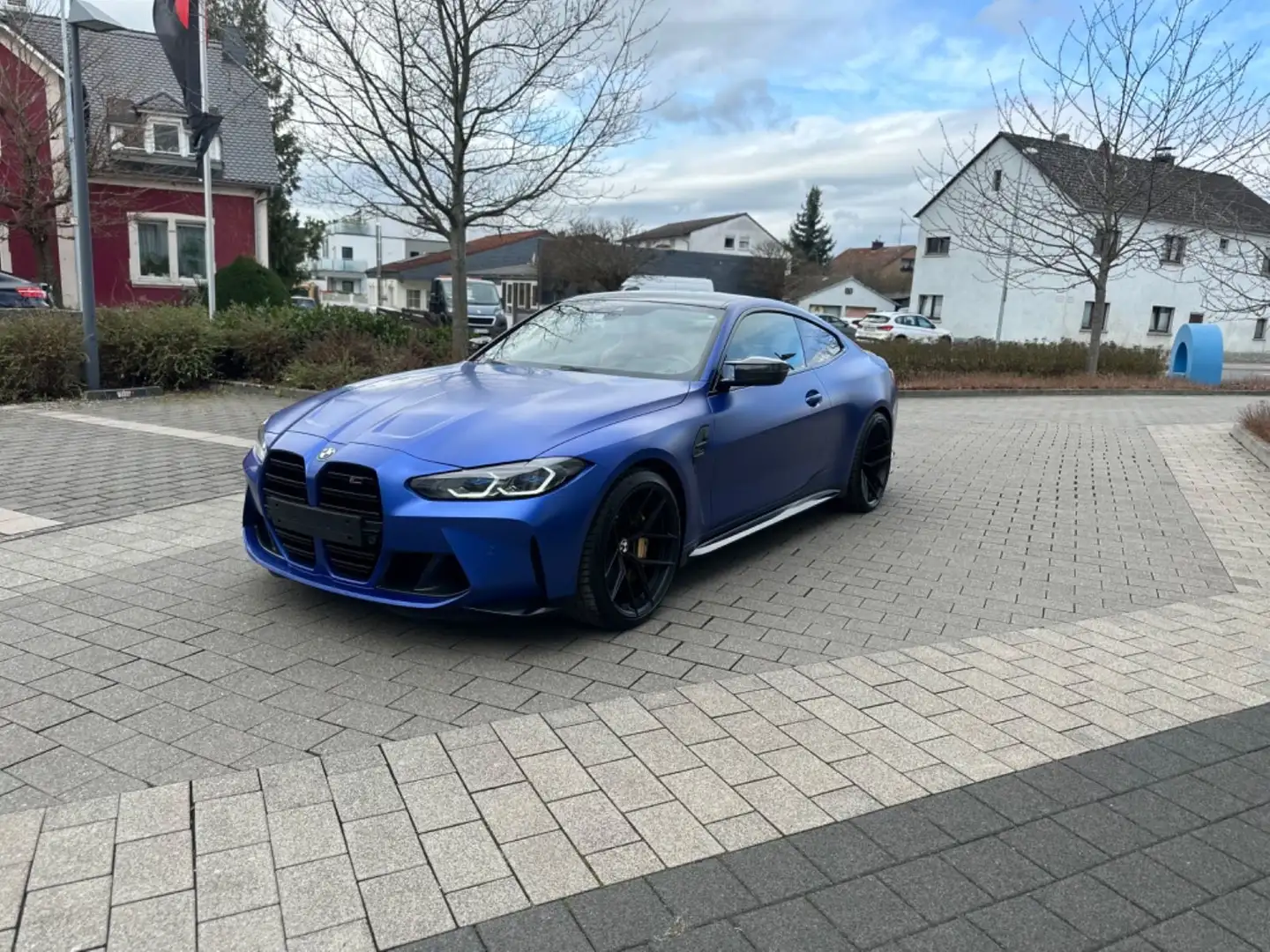BMW M4 Competition*M-Carbon K-Bremse*Carbon Paket* Blau - 1