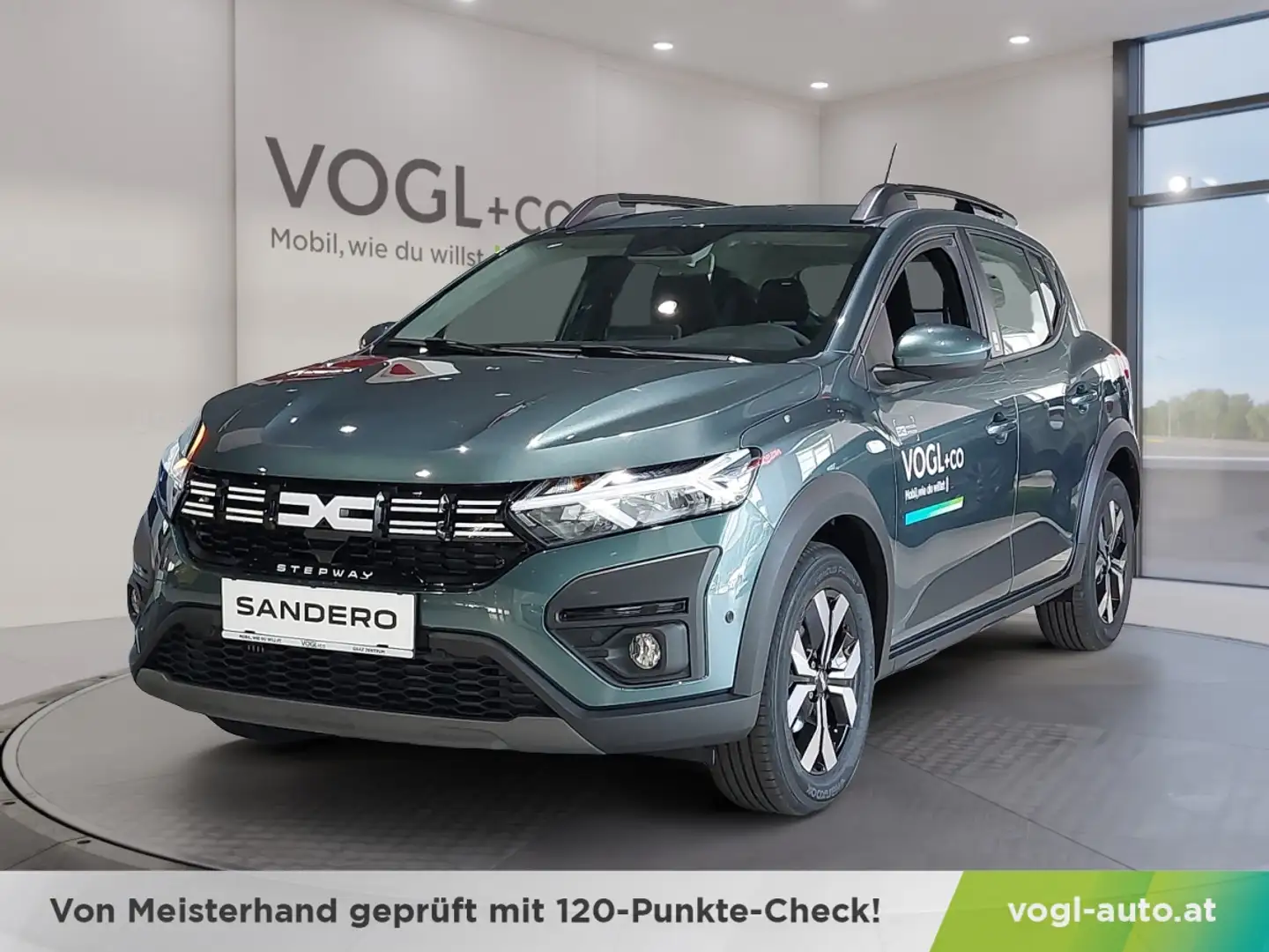 Dacia Sandero Stepway Expression TCe 90 Grün - 1
