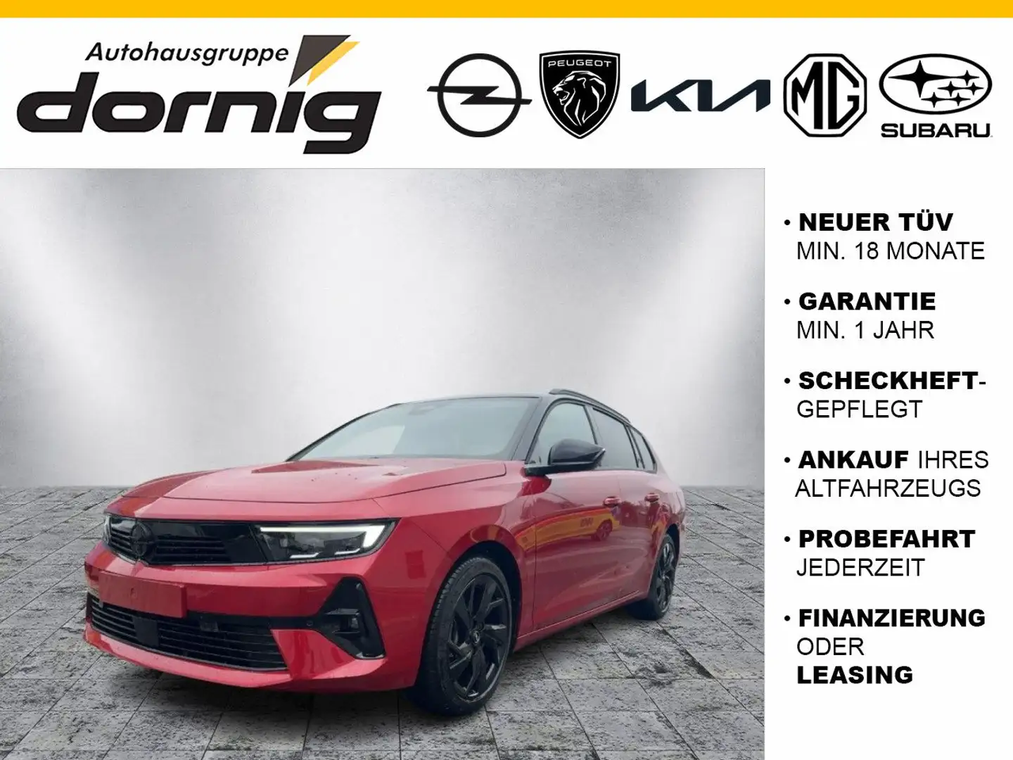Opel Astra L Sports Tourer GS 1.2 Turbo Rot - 1