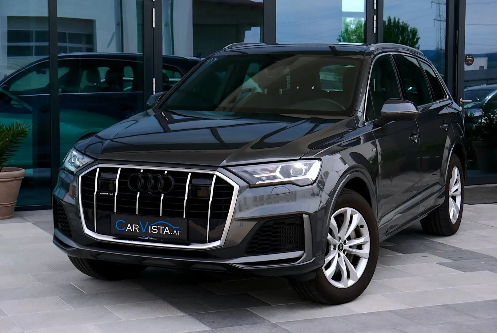 Audi Q7 55 TFSI e quattro S line *Virtual Cockpit & 360° Silber - 2