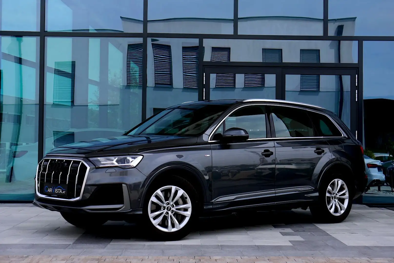 Audi Q7 55 TFSI e quattro S line *Virtual Cockpit & 360° Silber - 1