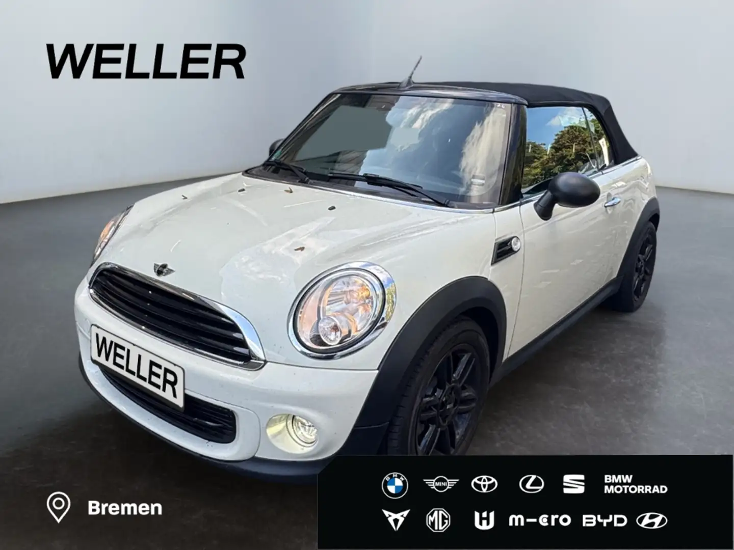 MINI One Cabrio *LED*Sitzheizung*PDC*Ambiente* Weiß - 1