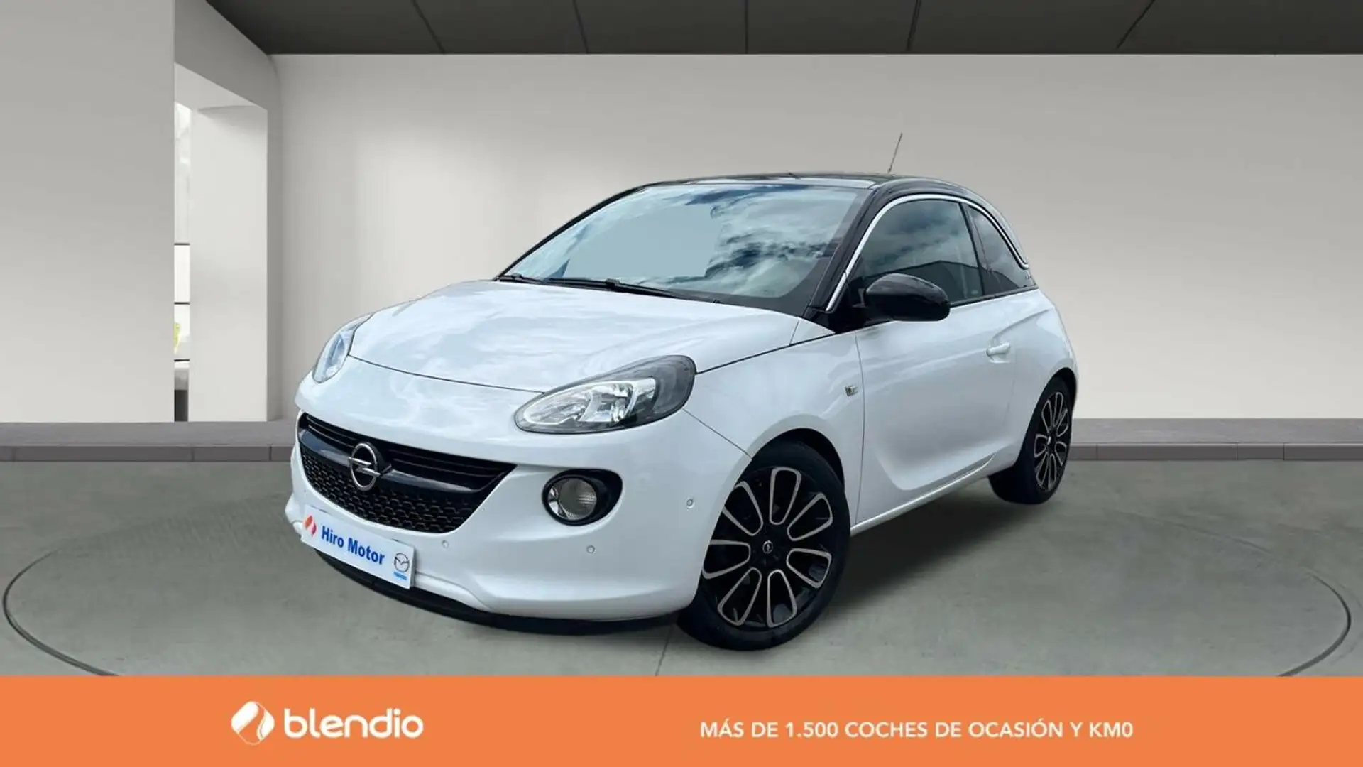 Opel Adam 1.4 XEL GLAM 87 3P Wit - 1