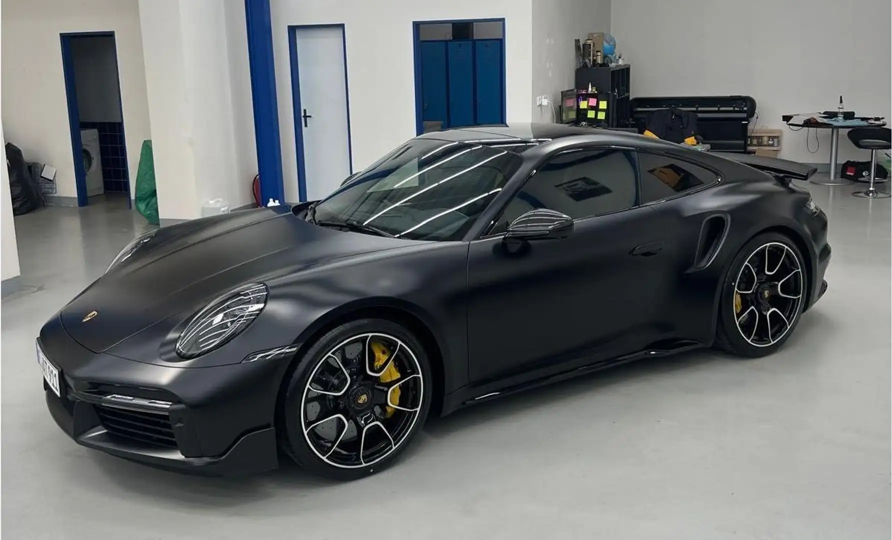 Porsche 992 Turbo S - Appr. 2029/Aero/Burmester/Lift/Folie/... Zwart - 2