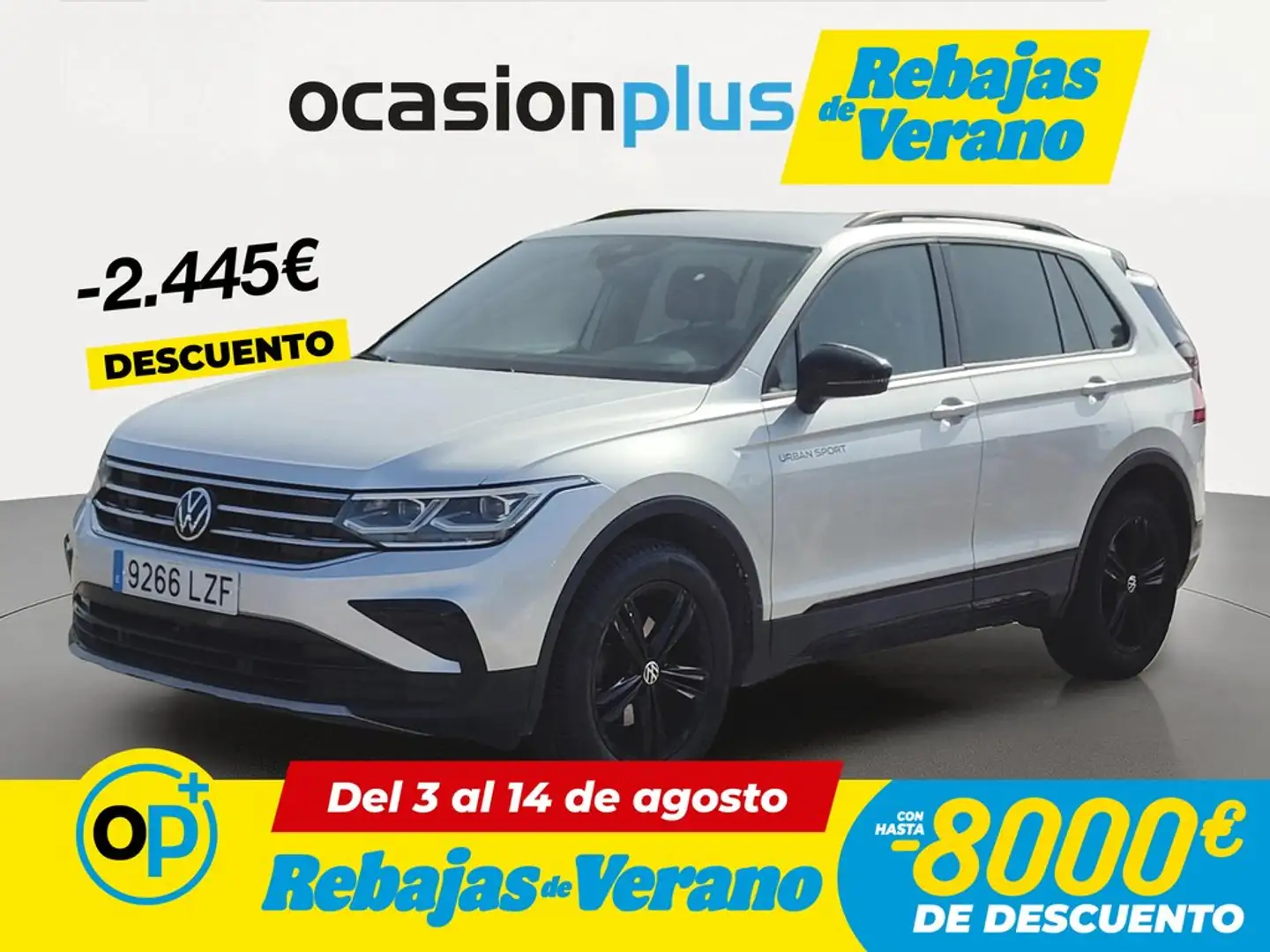 Volkswagen Tiguan 1.5 TSI Urban Sport 110kW Gris - 1