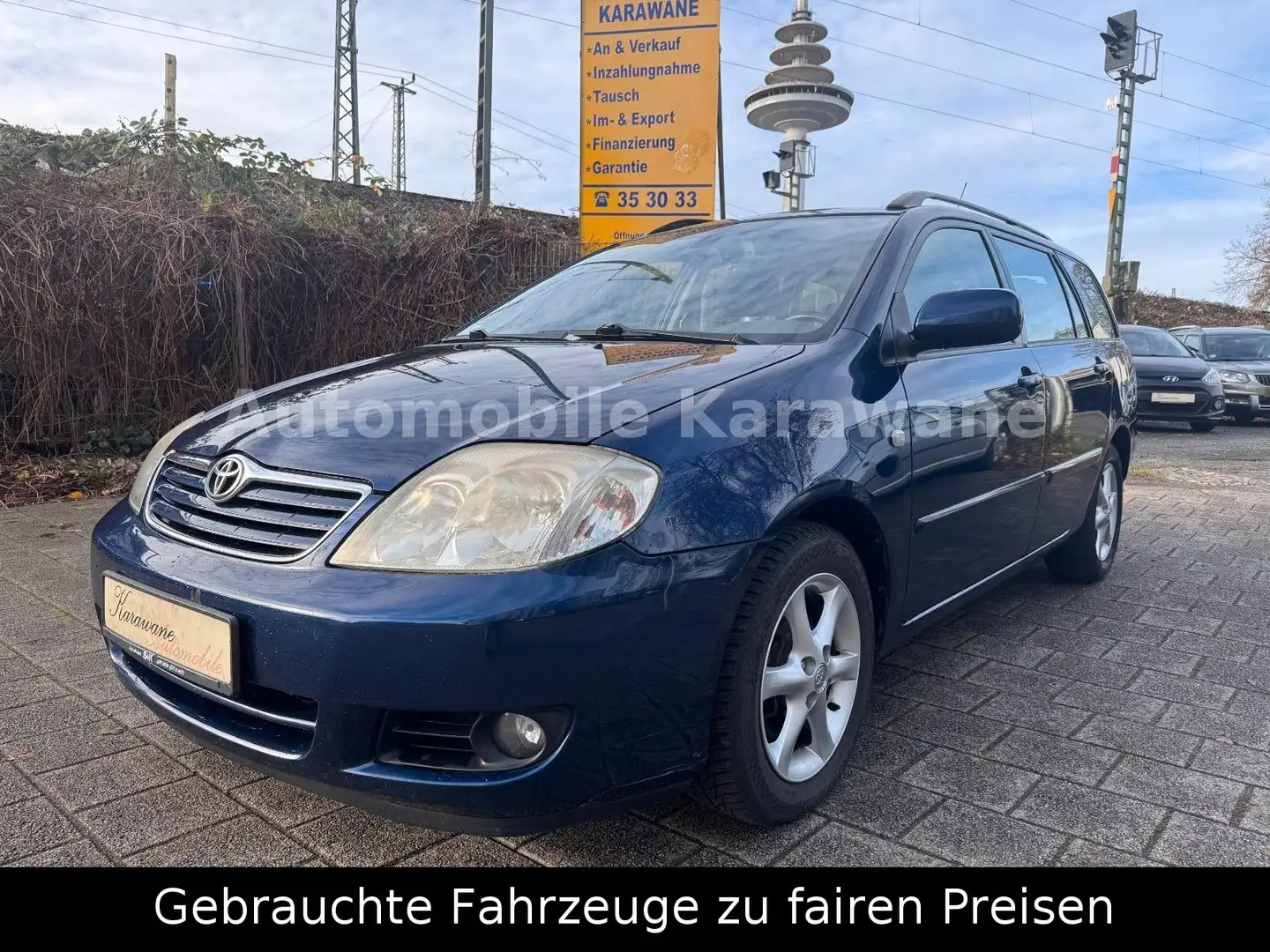 Toyota Corolla Kombi 1.4 D-4D So*Klimaaut.*TÜV 04.2027* Bleu - 1