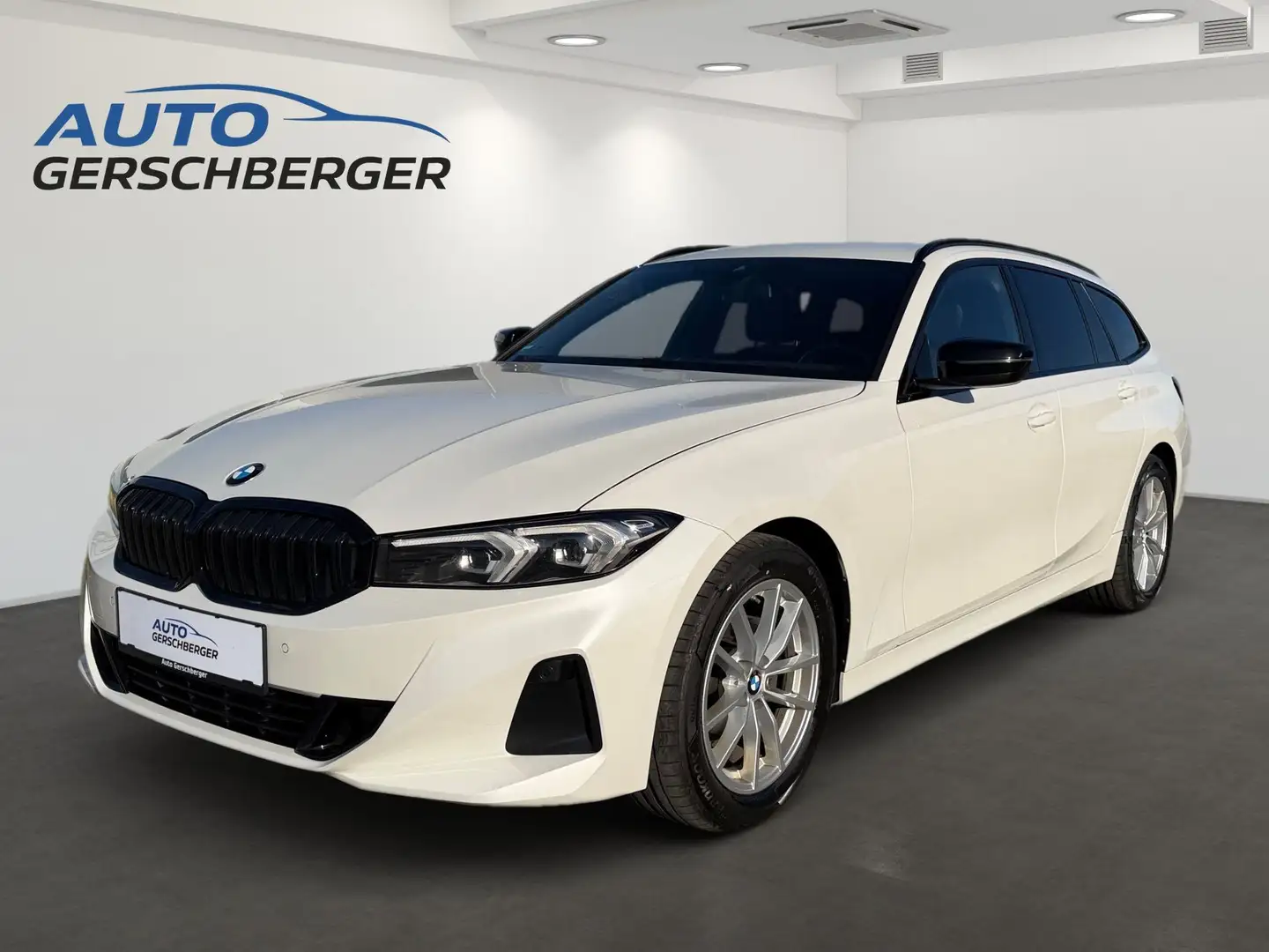 BMW 318 d Aut, Widescreen Display, Sportsitze, AHK Weiß - 1