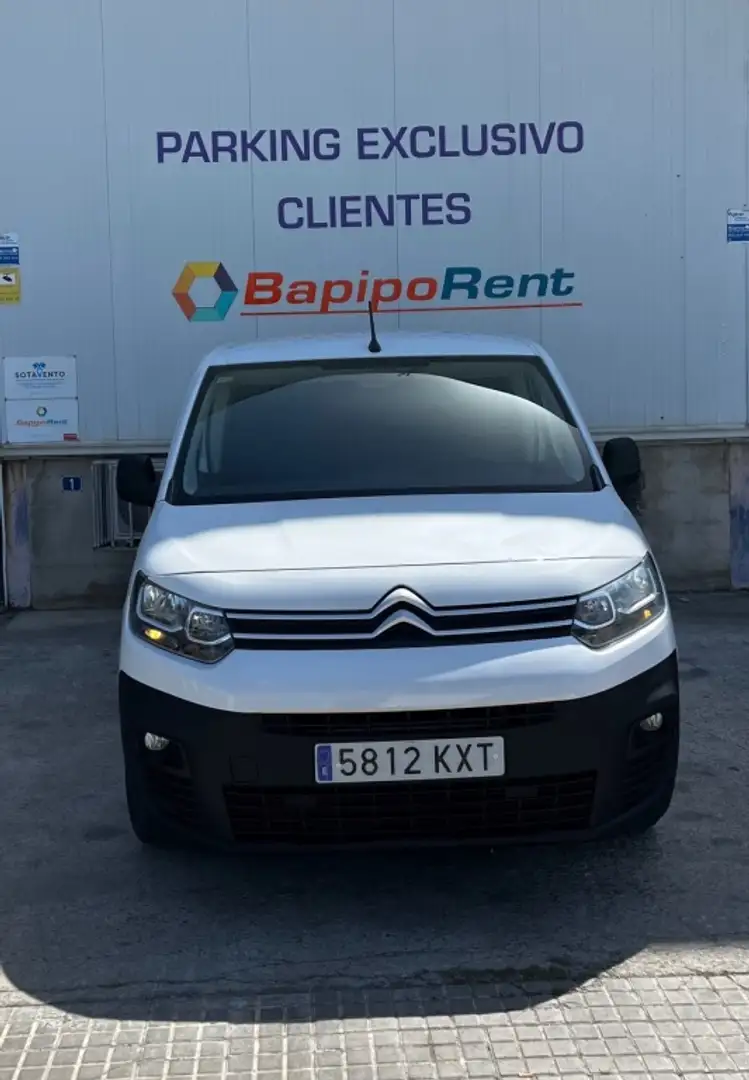 Citroen Berlingo Furgón 1.6BlueHDi 100 Blanco - 1