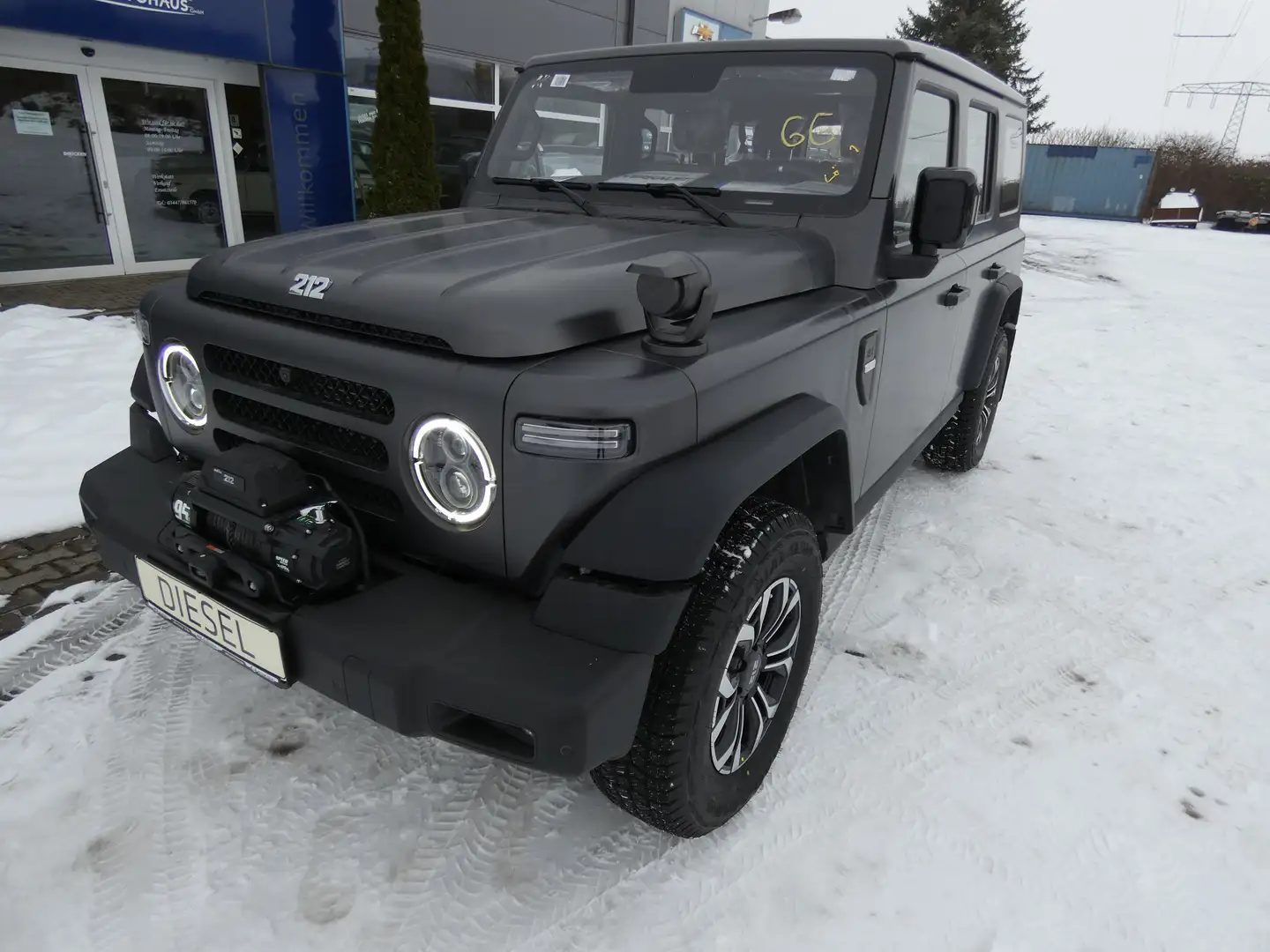 BAW 212 2,0 TCI 4x4 Automatik Leder Seilwinde Kamera Neu Grau - 1