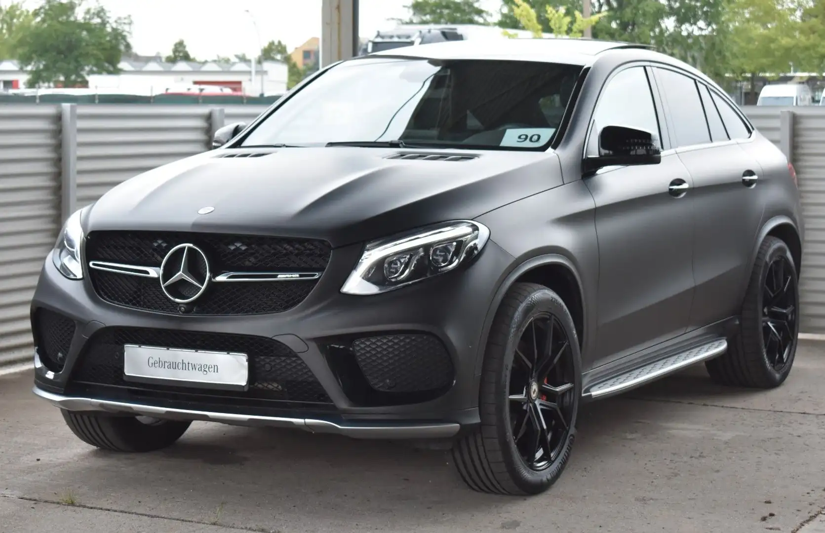 Mercedes-Benz GLE 43 AMG GLE43 AMG 4M COMAND PANORAMA AIRMATIC MATT-FOLIE Siyah - 1