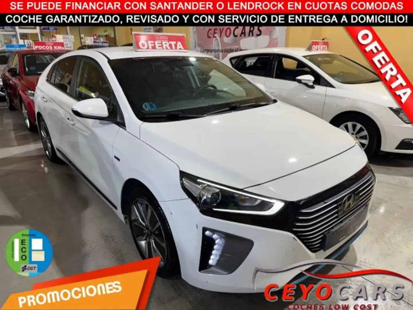 Hyundai IONIQ Híbrido 1.6 GDI 104 kW (141 CV) 6DCT Tecno Blanc - 1