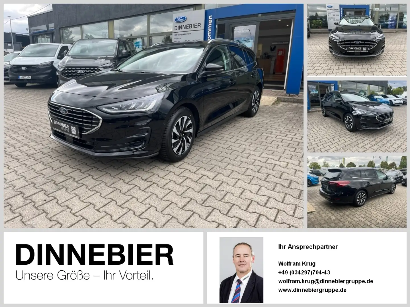 Ford Focus Titanium Edition LED+Kamera+Winterpaket Noir - 1