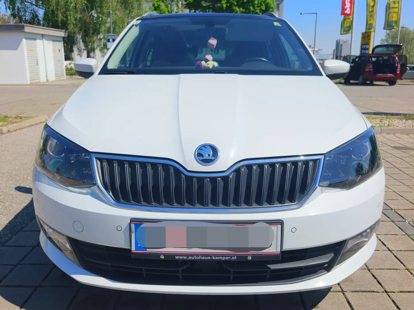 Skoda Fabia Combi Style 1,0 TSI Weiß - 1