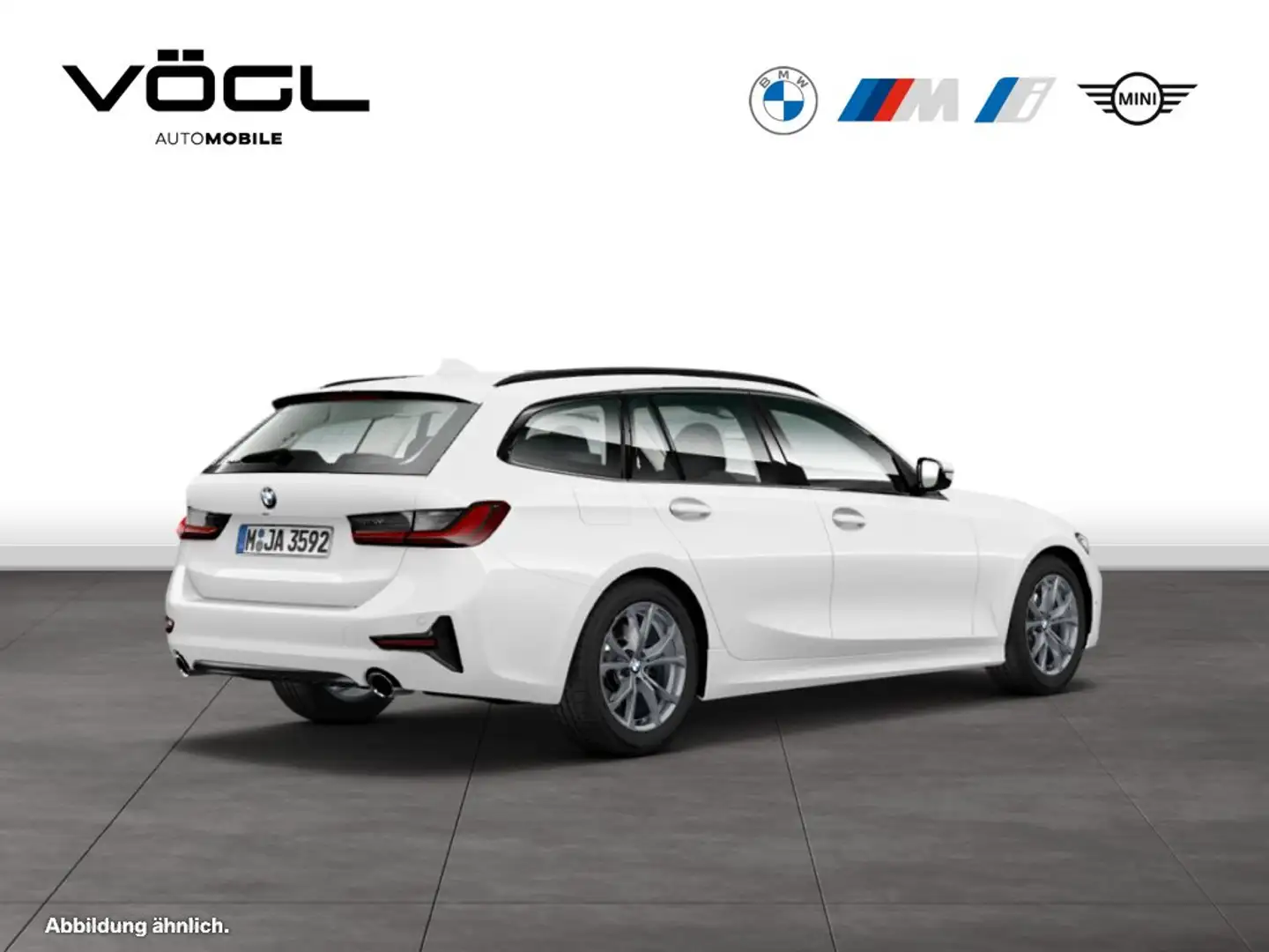 BMW 318 d Touring Sport Line Sportsitze Sitzheizung Blanc - 2