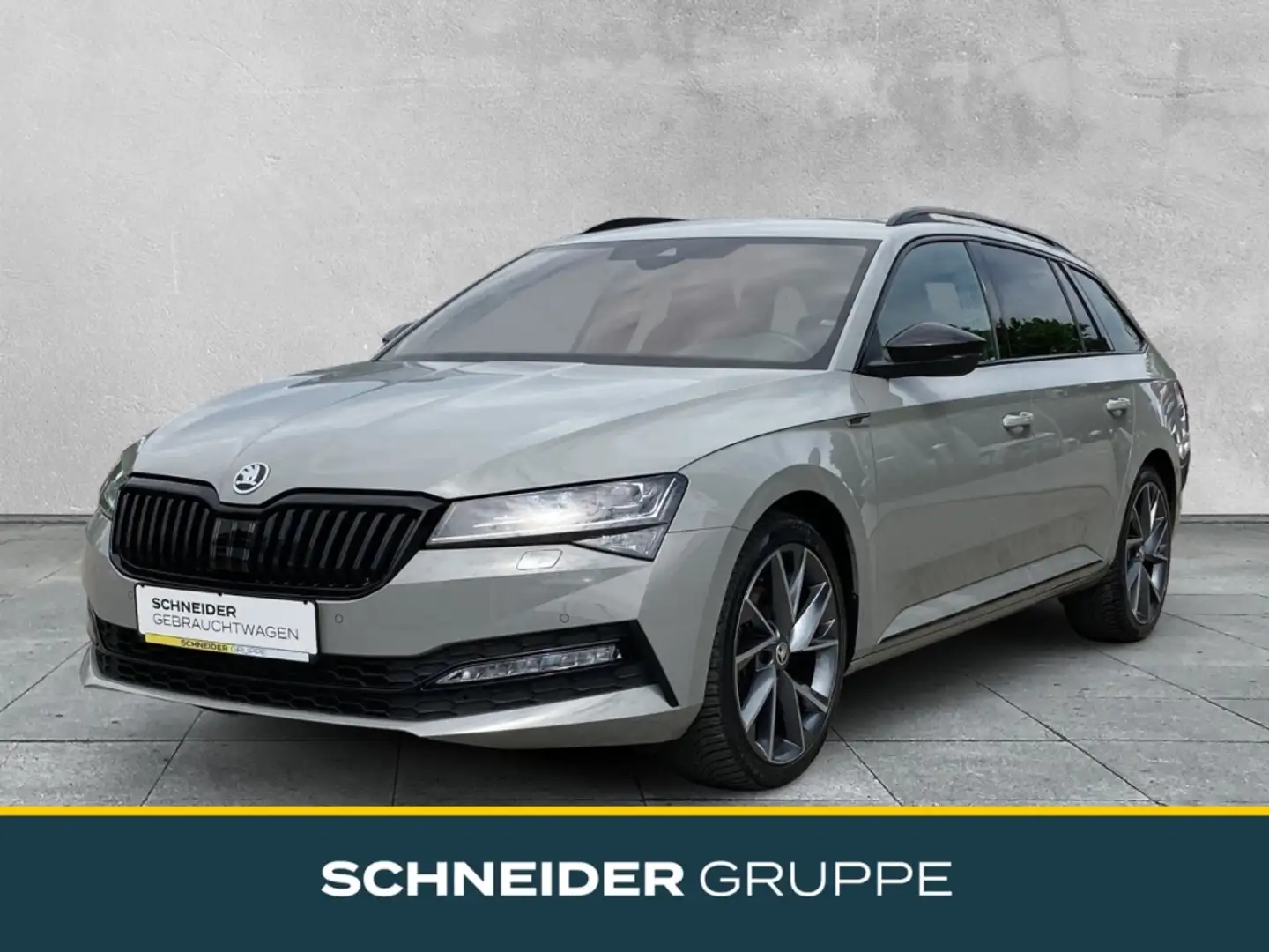 Skoda Superb Combi Sportline 2.0 TDI DSG +AHK+LED+NAV+ Grau - 1