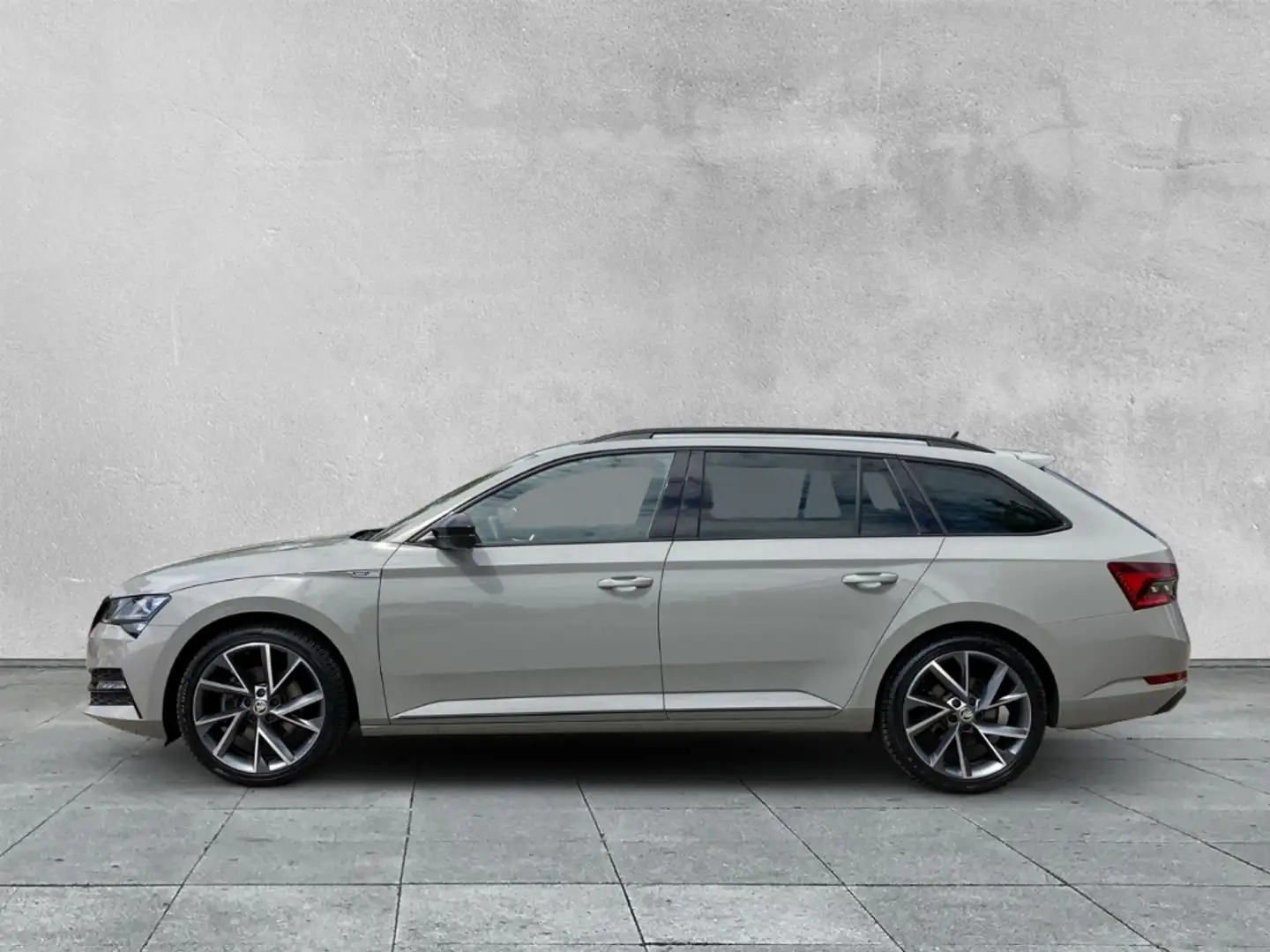 Skoda Superb Combi Sportline 2.0 TDI DSG +AHK+LED+NAV+ Grau - 2