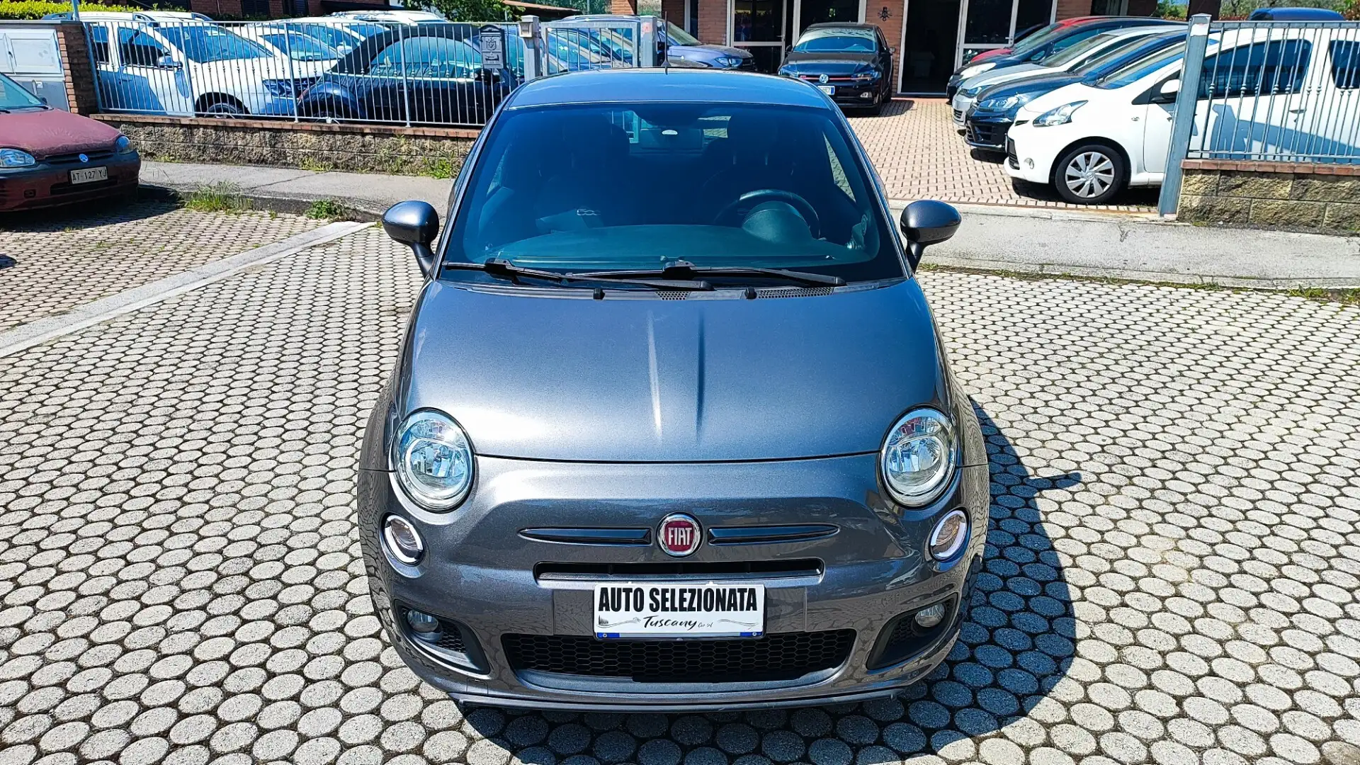Fiat 500 1.2 sport Argent - 2