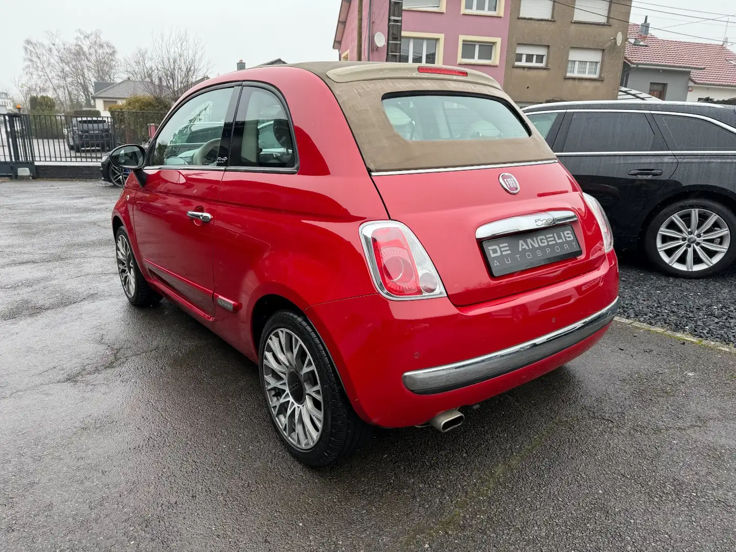 Fiat 500C 1.2 69 SPORT Rouge - 2