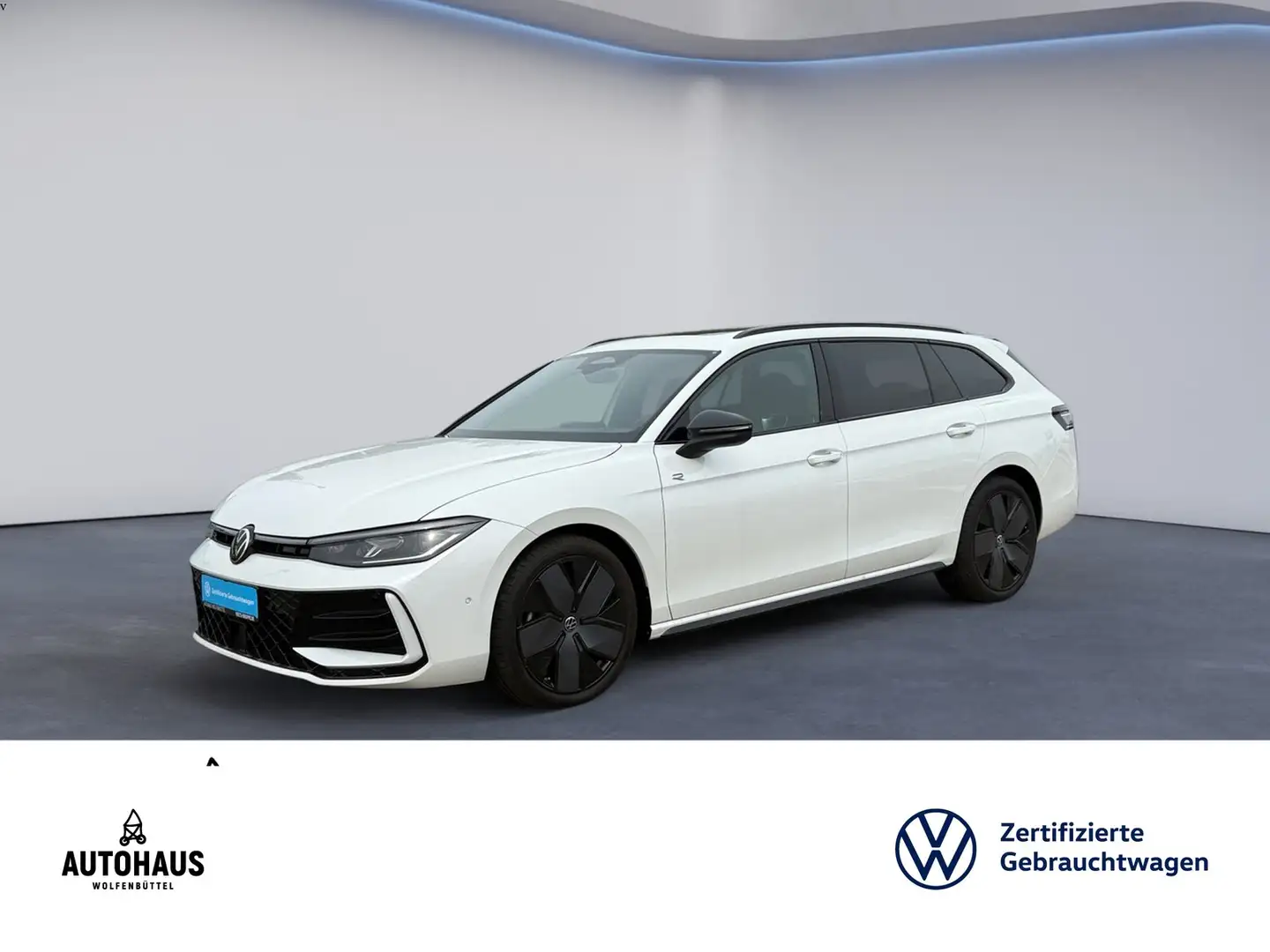 Volkswagen Passat Variant R-line 2.0 TDI DSG AHK HuD PANO Weiß - 1