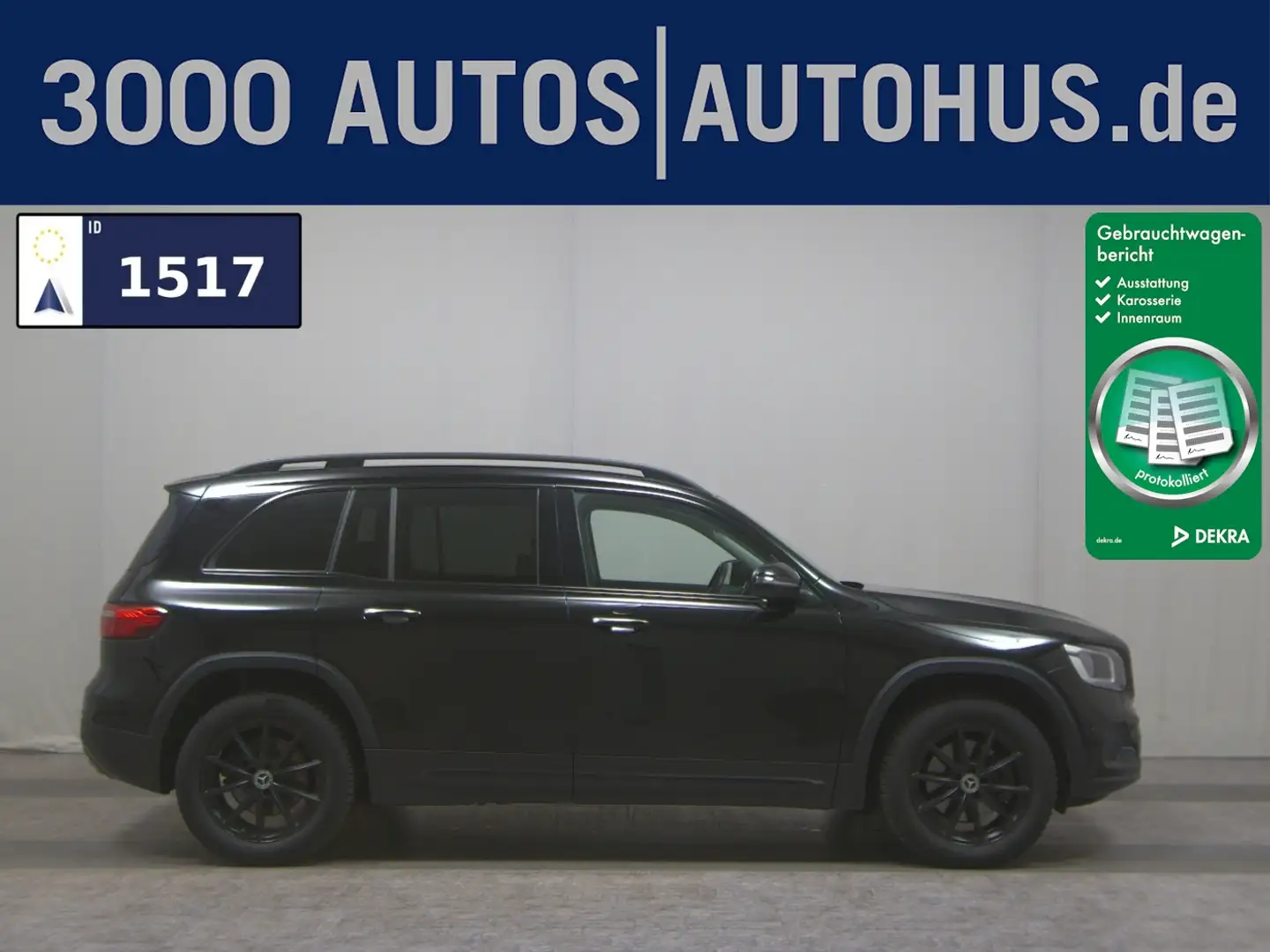 Mercedes-Benz GLB 220 d Progressive Night Leder Navi Sound Shz Noir - 1