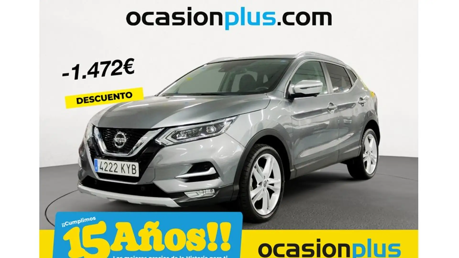 Nissan Qashqai 1.3 DIG-T N-Motion 4x2 103kW Gris - 1