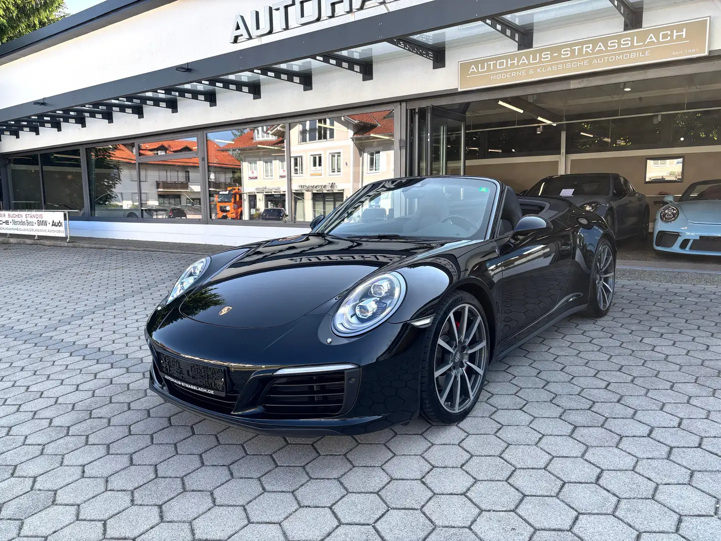 Porsche 991 Carrera 4 S Cabrio 20LM BOSE KAMERA SITZBELÜFT. Nero - 1