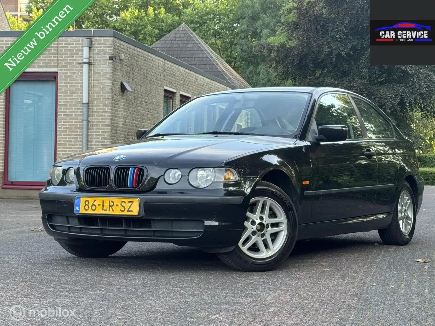 BMW 316 3-serie Compact 316ti Executive NAP/APK/AC/LMV/TRE Zwart - 1