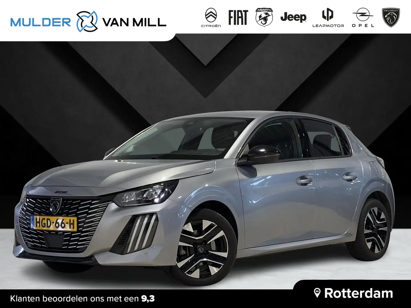 Peugeot 208 Allure 1.2 Turbo 100pk | ADAPTIVE CRUISE | KEYLESS Grau - 1