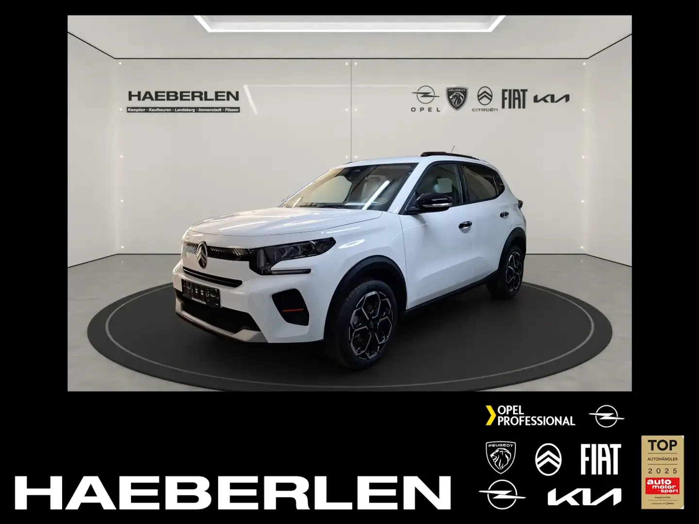 Citroen C3 1.2 MAX Turbo 100PS *Rückfahrkamera*17''Alu* Weiß - 1