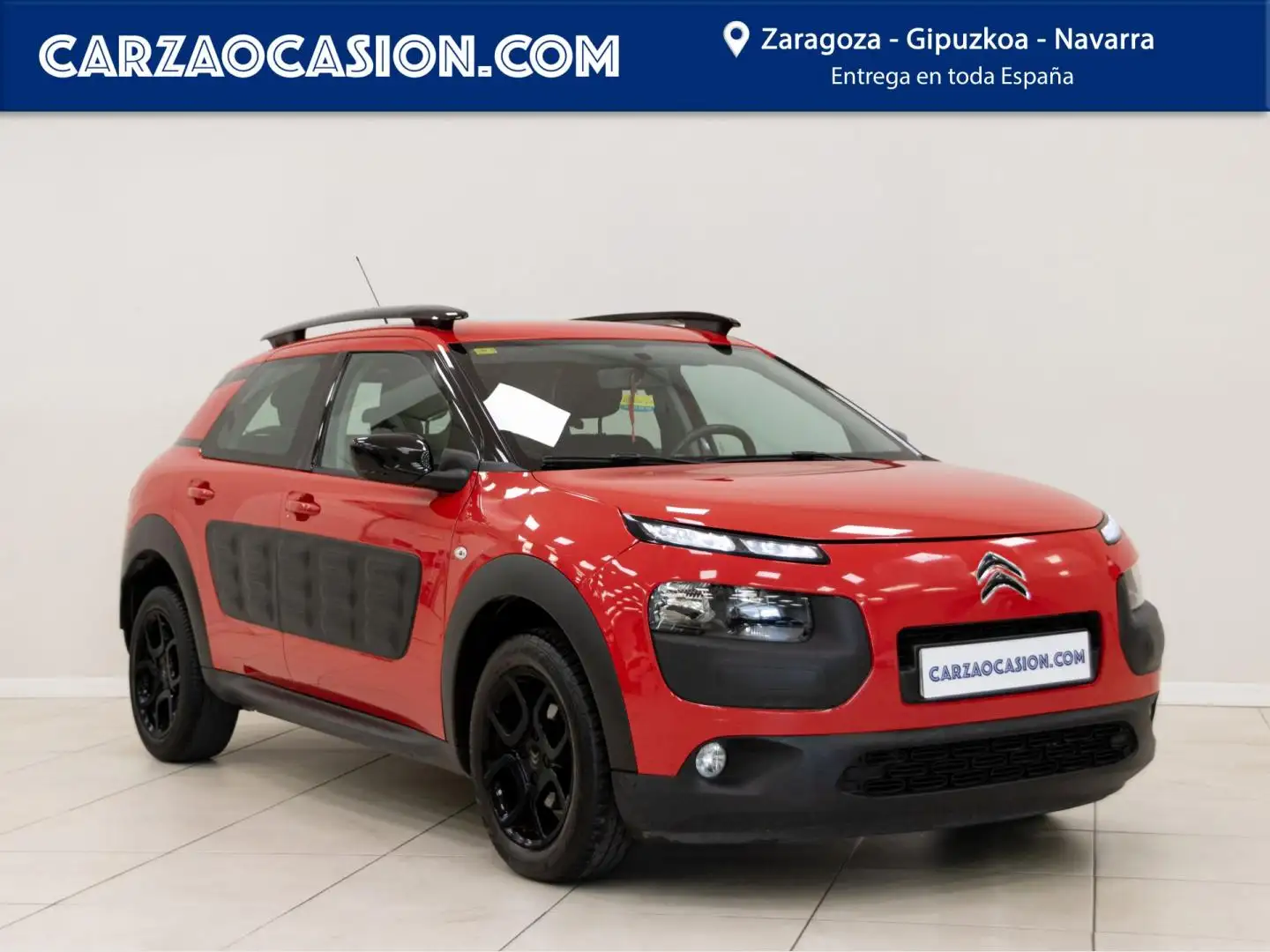 Citroen C4 Cactus 1.2 PureTech Live 82 Rojo - 1