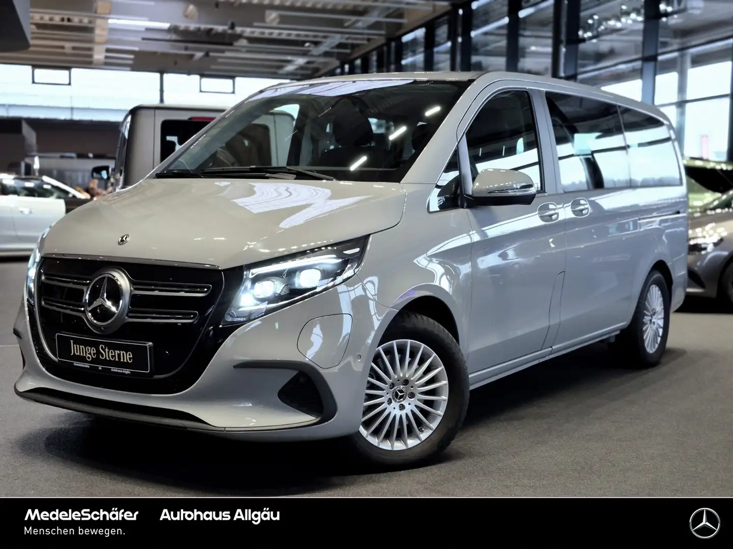 Mercedes-Benz EQV 300 EQV 300 Lang DISTRONIC MULTIBEAM KAMERA 8-SITZER Grau - 2